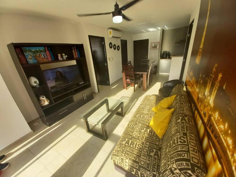 Hermoso Condo De 2 Habitaciones Frente Al Caribe Κανκούν Εξωτερικό φωτογραφία
