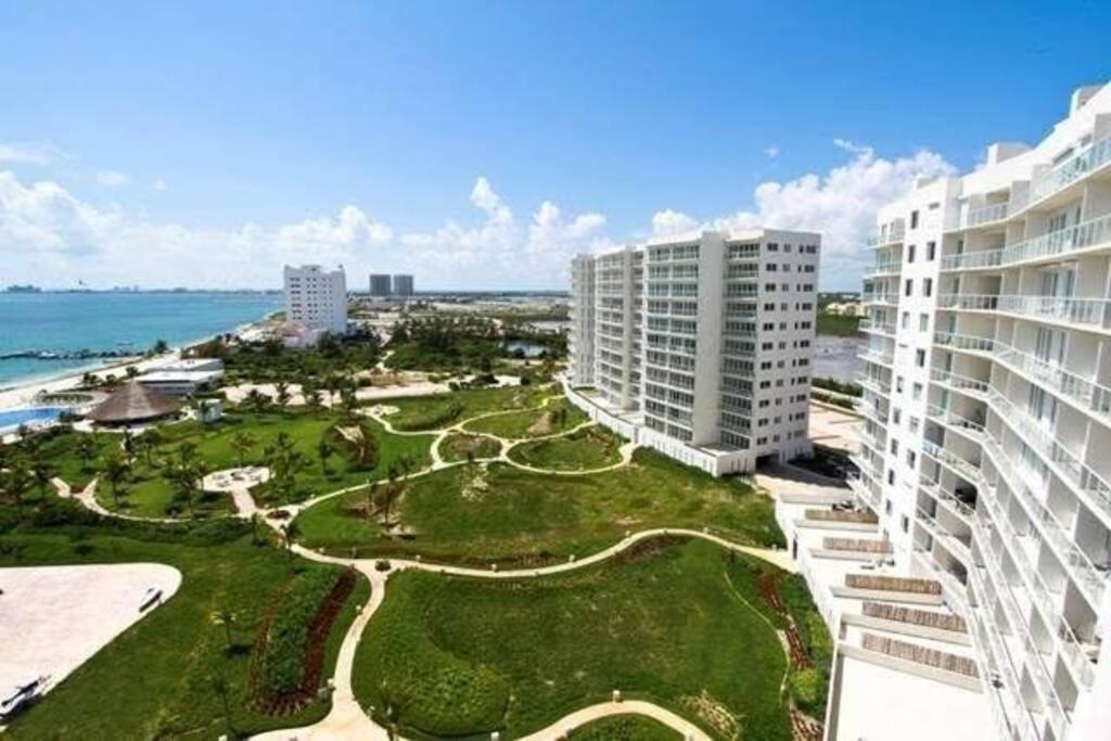 Hermoso Condo De 2 Habitaciones Frente Al Caribe Κανκούν Εξωτερικό φωτογραφία
